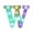 White W, variant on BCZHQQ Colorful LED Marquee Letter Lights With Remote – Party Bar Letters With Lights Decorations For The Home - Multicolor
