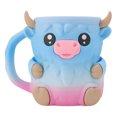 thumbnail image 2 of Cerro De Cartoones De Helado De Vacas Con Ranura Para Cuchara, Manga Aislada De PLA A Prueba De Fugas Para Pintas O Latas De Cerveza De 16 Oz, Linda Taza Sin Deslizamiento, 2 of 7