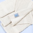 thumbnail image 5 of Cotton Alley 100% Cotton Bath Towel Set 6 Pcs 2 Bath Towels - 2 Face Towels - 2 Wash Cloths - Soft & High Absorbent Off White, 5 of 5