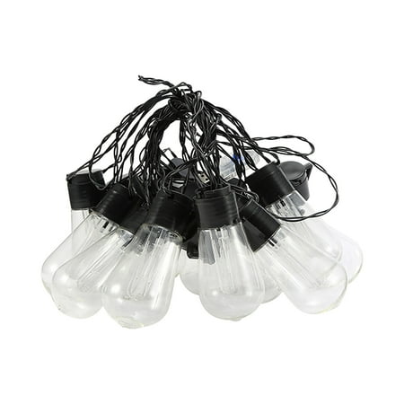 

Outdoor String Lights Round Spherical Patio Lights RGB Bulb String Camping Ambient Lights Seven-color Synchronized 16 Colors Patio Outdoor Decoration