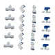 thumbnail image 3 of 20 Conectores Rápidos de Conexión a Presión, Válvulas de Bola, Accesorios para Filtros de Agua, Material POM, Adecuados para Acuarios, Refrigeradores,, 3 of 8