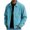 Sky Blue, variant on TOUMENY Men Cardigan Casual Solid Button Down Long Sleeve Collared Loose Coat Fashion Spring Fall Winter Jacket with Pockets Army Green L