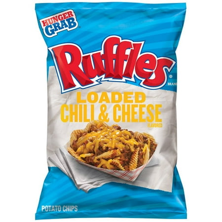 Ruffles Loaded Chili & Cheese Potato Chips, 2.5 oz