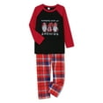 thumbnail image 4 of Christmas Pajamas for Family Matching PJ's Set Christmas Tree/Deer Print Top and Classic Red/Green Plaid Pants Men, 4 of 10