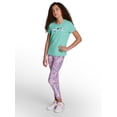 thumbnail image 5 of Reebok Girl's Athletic Core 7/8 Legging, Sizes 4-18, 5 of 5