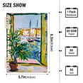 thumbnail image 2 of FORMRS 1-Subject Spiral Notebook 8" x 5" College Ruled 60 Refillable Sheet A5 Hard Cover, 2 Pack, Yellow Window, 2 of 7