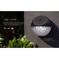 thumbnail image 2 of Lámpara solar para exteriores con luces estrelladas, luz solar para cercas, interior y exterior con lámpara solar con detección automática para caminos, jardines, escaleras - 4 piezas, 2 of 8