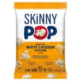 thumbnail image 5 of SkinnyPop Popcorn, White Cheddar, MFF30 Whole Grain, Dairy-Free Snack, 0.65oz Bags (6ct), 5 of 6