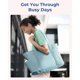thumbnail image 5 of Bolsa BAGSMART grande para mujer con hebilla para esterilla de yoga, color azul, 5 of 6