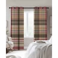 thumbnail image 3 of Buffalo Plaid Blackout Curtains 96 Inches Long for Bedroom, Modern Farmhouse Colorful Checkered Thermal Insulated Room Darkening Black Out Window Curtain Panels Grommet Drapes for Living Room, 3 of 8