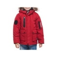 thumbnail image 3 of Rokka&Rolla Boys' Winter Coat with Faux Fur Hood Parka Jacket, Sizes 4-16, 3 of 10