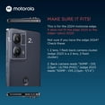 thumbnail image 2 of Funda transparente para Motorola Edge 2024 Hybrid, delgada, antiamarillenta, 2 of 7