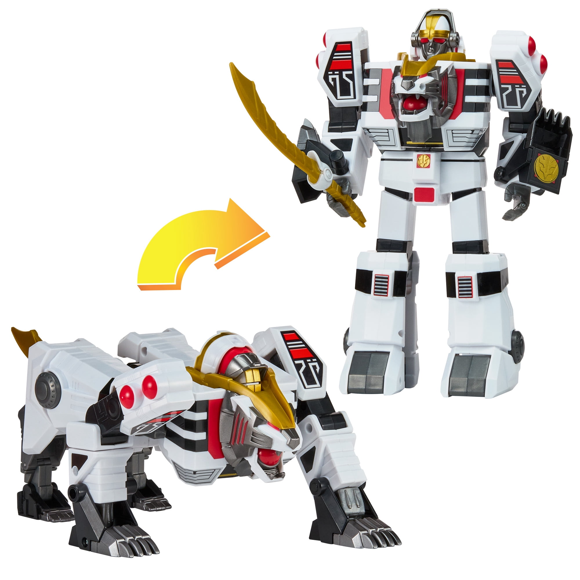 8/12 surrender toys izumonster サレンダートイズ Mighty Morphin Power Rangers: Re-Ignition - Combinable White Tiger