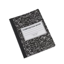 Plertrvy 24X20X2Cm Wide Ruled Notebook Composition Notebooks Wide Ruled Composition Book Wide Notebook Papersewn Binding Cover Assorted Colors Clearance (Black@1220)
