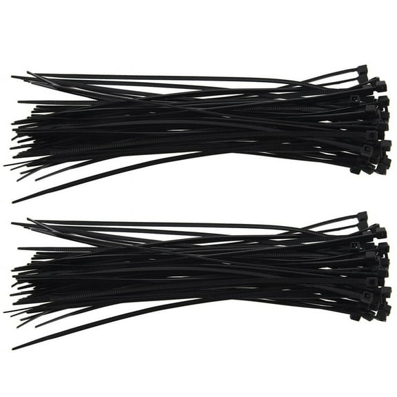 Cable Ties Cable / Zip Ties Colour:Black Size:140 mm x 2.5 mm 100Pcs