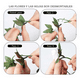 thumbnail image 3 of Set 3pcs Guia Enredadera Bloosom  Rosa Blanca Artificial Flor Decoración, 3 of 4