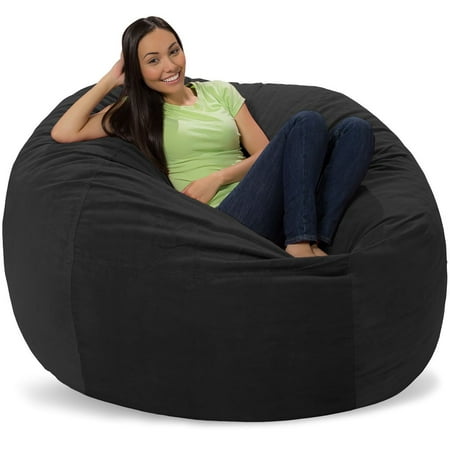 Comfy Sacks Memory Foam Bean Bag Chair, Graphite Pebble | Walmart Canada