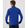 thumbnail image 3 of Hanes Cool DRI Men's Quarter Zip Pullover Deep Royal L, 3 of 7