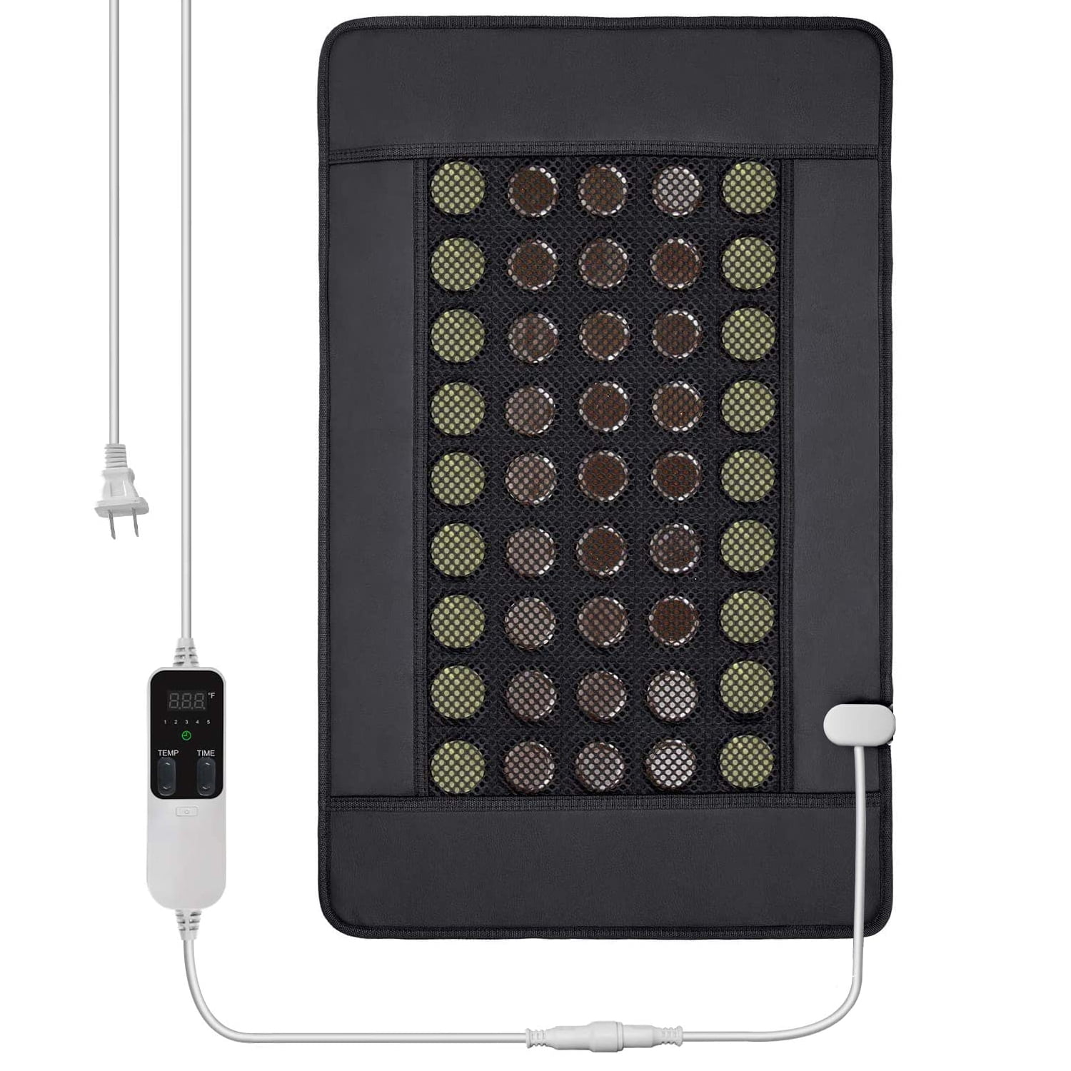 XUYU Far Infrared Heating Pad Mat for Back, Neck, Shoulders, Cramps