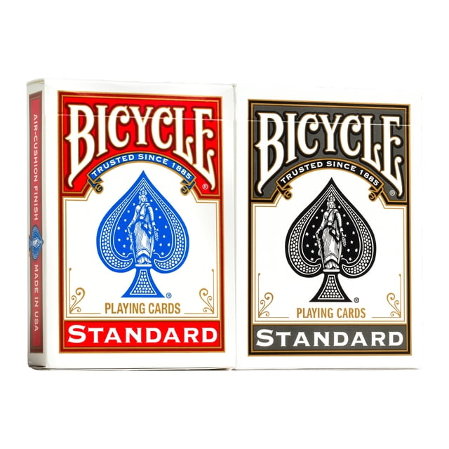 Cartas de juego Bicycle Rider Back Standard Index, 2 mazos