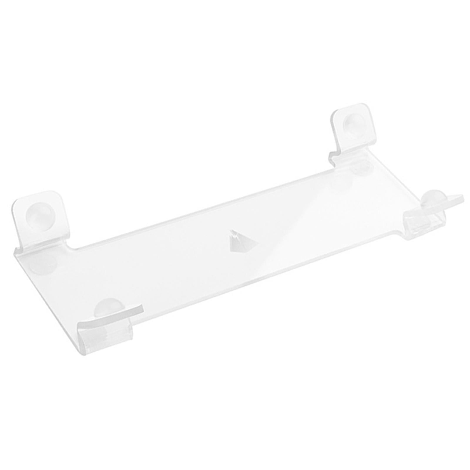 Support de Haut-Parleur de Table, Support de Haut-Parleur, Support d'Affichage de Bureau, Support de Barre de Son Moderne, Compact, Transparent, 16.5x2.5x7cm