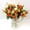 🍒 B_Base#2351, variant on Artificial Silk Rose Peony Bouquet - 30cm Faux Flowers Arrangement, 1 Bunch, Mixed Peonies Chrysanthemums Greenery, Home Wedding Party Office Table Decor
