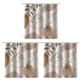 thumbnail image 1 of Transemion 11 Pcs Style pour Salle de Bain avec Rideau de Douche Imperméable Moderne Gain de Place Rideau de Bain en Polyester pour Salle de Bain XHBOHO-074 180x200cm 3Ensemble, 1 of 6