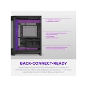 H6 RGB+ (2026) Compact Dual-chamber ATX Case - All Black