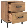 thumbnail image 4 of vidaXL Bedside Cabinet Brown 36x30x45 cm Solid Pinewood, 4 of 5
