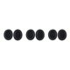 thumbnail image 2 of Kearding Almohadillas para los oídos Cojín Profesional Montado en la cabeza Reemplazo de auriculares de cuero marrón negro para auriculares WH-1000XM4 Type1 NO1, 2 of 6