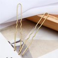 thumbnail image 4 of Blonde U Shaped Hair Pins Bobby Pins, Bun Pins Hairpins Hair Clips for Women Girls Thin Thick Fine Hair (100pcs), 4 of 5
