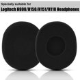 thumbnail image 5 of Funda para auriculares de espuma de transmisión sin pérdidas, cómodos auriculares de espuma para Logitech H800 H150 H110, 5 of 5