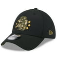 thumbnail image 3 of Men's New Era  Black San Diego Padres 2024 Armed Forces Day 39THIRTY Flex Hat, 3 of 6