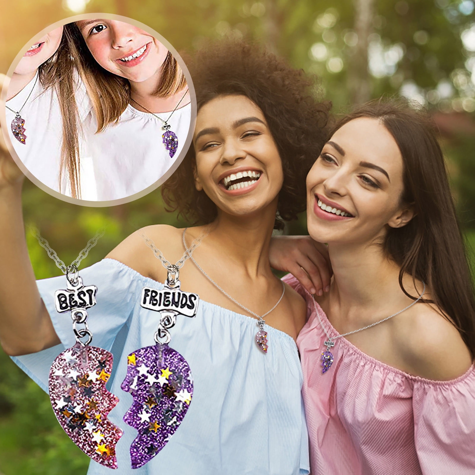 Necklaces Friends Children'S Necklace Good Friends Friendship Necklace