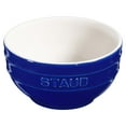 thumbnail image 1 of STAUB Céramique Ceramique Bol Rond en de 14 cm, Bleu Foncé, 1 of 4