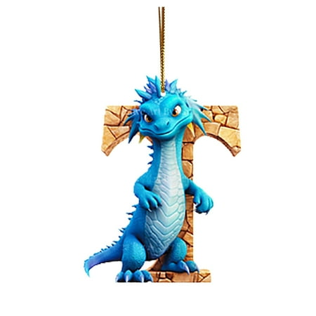 

ruchs Christmas Tree Decoration Pendant Dragon Baby Christmas 26 Letter Ornaments Christmas Decorations Indoor 2024 Hanging Decor Gift for Kid