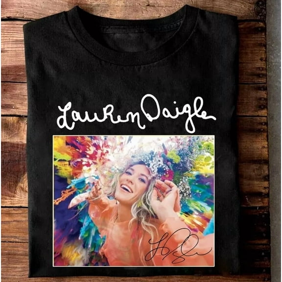 RARE New Lauren Daigle Album Shirt Black Cotton Size S-3XL T-Shirt Gift For Fans