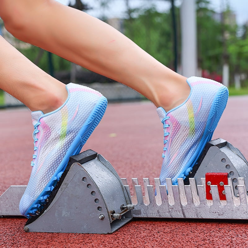 Track and Field Shoes Men Women Kids Spikes Sneakers Track Race Jumping Sneakers Professional Running Nail Spikes Shoes