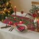 thumbnail image 5 of Enredaderas navideñas artificiales con frutos rojos, adecuadas para decoraciones de fiestas como puertas, ventanas y chimeneas., 5 of 5