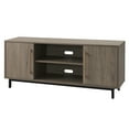 thumbnail image 6 of Evelyn&Zoe Julian Rectangular TV Stand for TV's up to 65", Antiqued Gray Oak, 6 of 9
