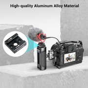 SmallRig 2pcs Cold Shoe Mount Adapter Bracket with 1/4 Thread Hole for Cameras