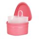 thumbnail image 1 of Teeth Storage Box Case Travel Essential For False Teeth Protection With Cleaning Function Pink Color 1Pcs, 1 of 2