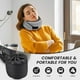 thumbnail image 2 of Almohada cervical Travel Pillow SZXYX, 100% espuma viscoelástica, color gris, 2 of 7