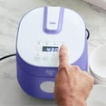 thumbnail image 4 of GreenLife 4 Cups Cooked, 2 Cups Uncooked Rice Cooker, Periwinkle, 4 of 8