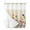 Blue, variant on No Hook Shower Curtains with Snap-in Liner Set, Spring Floral Waterproof Hotel Style Bathroom Shower Curtain, Watercolor Elegant Summer Botanical Rustic Mesh Top Window Bath Curtains 72''x78''