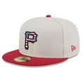 thumbnail image 3 of Men's New Era  Khaki/Red Pittsburgh Pirates 2024 Fourth of July 59FIFTY Fitted Hat, 3 of 6