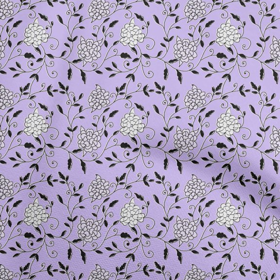 oneOone Cotton Jersey Light Purple Fabric Block Diy Clothing Quilting Fabric Print Fabric By Yard 58 Inch Wide-NU
