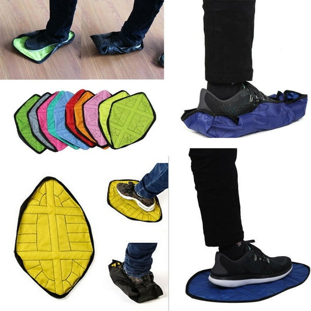 Couvre-chaussures de chaussette automatique mains libres couvre