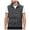 Dark Gray, variant on Utility Vest for Men with Pockets Summer, Outdoor Lightweight Outerwear Vest for Hiking Fishing Photo Work, Black 2XL