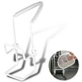 thumbnail image 1 of Cateissary Soporte de esponja de Metal para organización de cocina sin esfuerzo, organizador para fregadero colgante, fácil acceso Blanco, 1 of 6